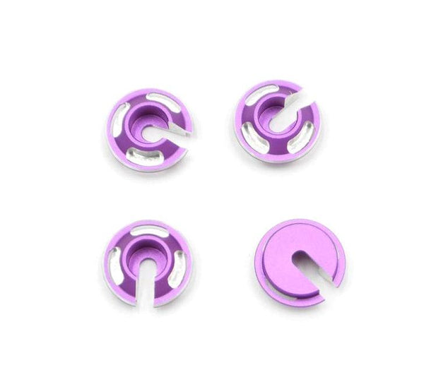 Powerhobby Aluminum Shock Spring Retainers Purple (4) MST 2.5 — RMX 2.5 Parts