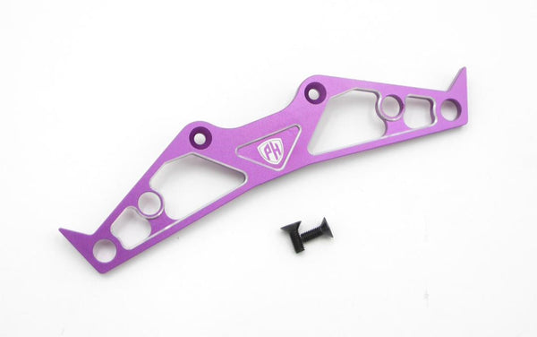 Powerhobby Aluminum Front Upper Bumper Purple MST RMX 2.5
