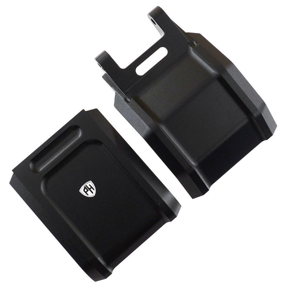 Powerhobby Aluminum Anti Skid Mount Set Black Losi Promoto MX