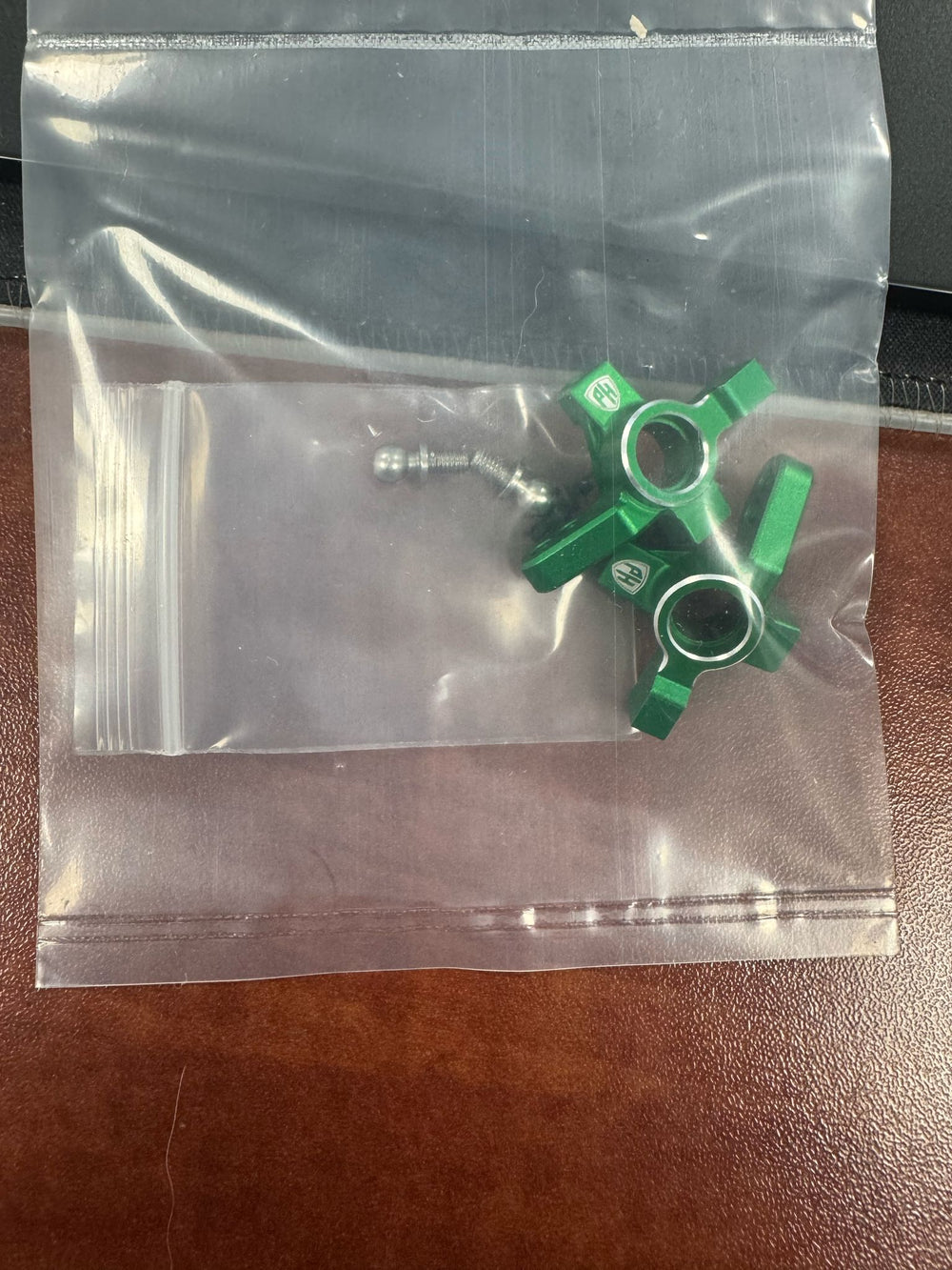 Powerhobby Aluminum Front Wheel Hub Green MST RMX 2.5