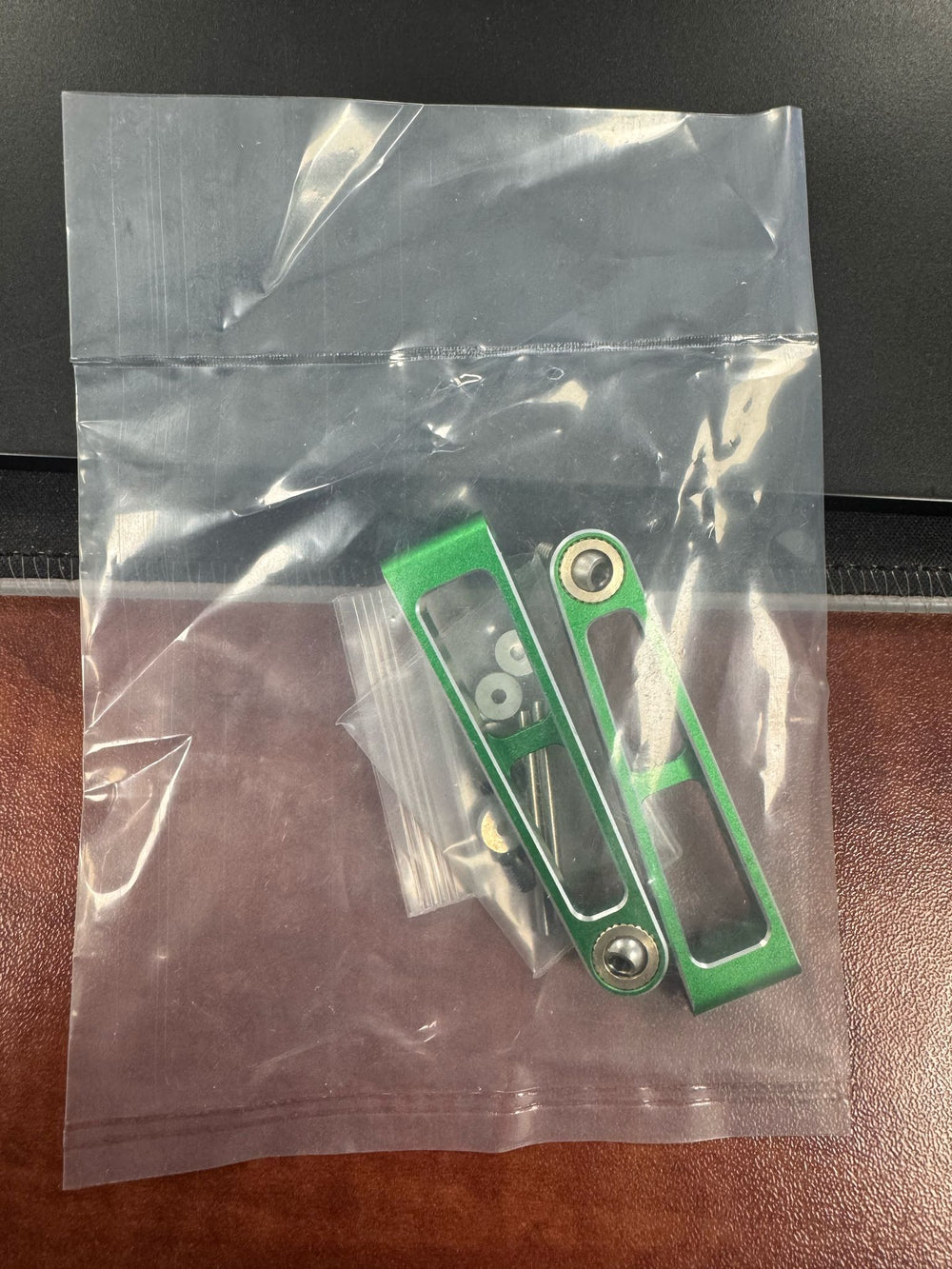 Powerhobby Aluminum Front Upper Arm Set Green MST RMX 2.5