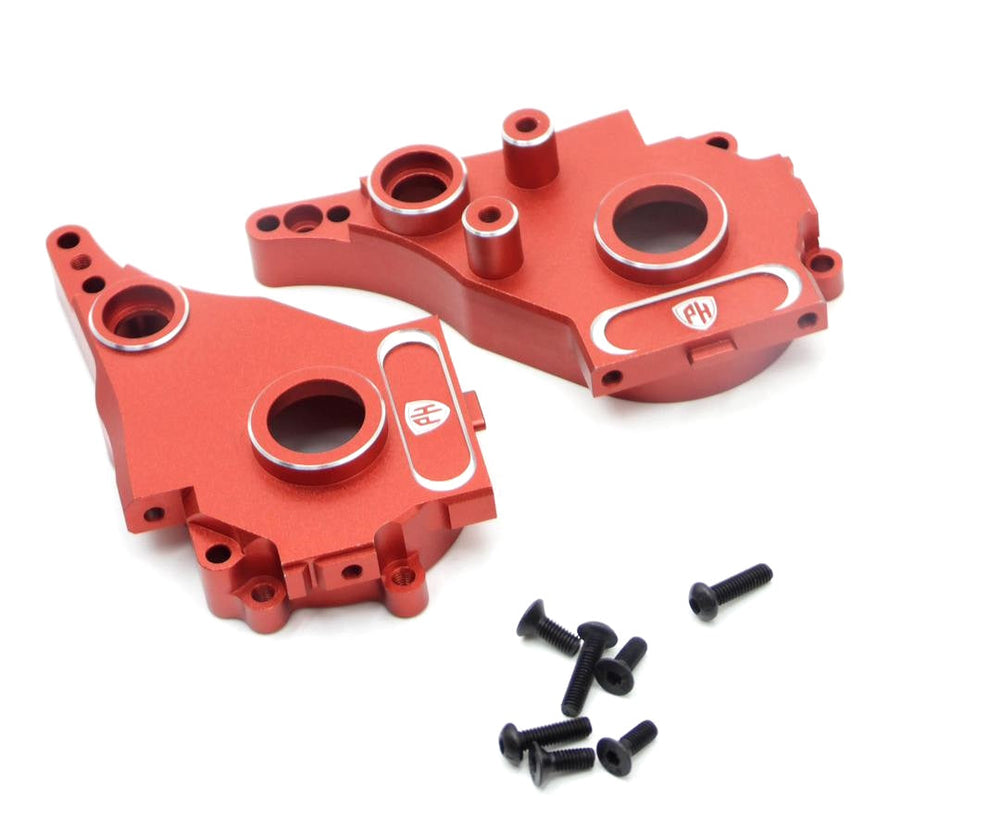 Powerhobby Aluminum Rear Gearbox Set RED MST RMX 2.5