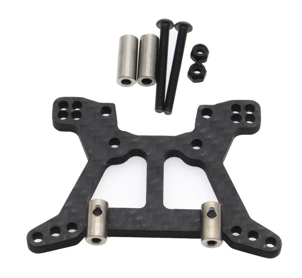 Powerhobby 4mm Carbon Fiber Front Shock Tower FOR Traxxas Slash Stampede 4x4