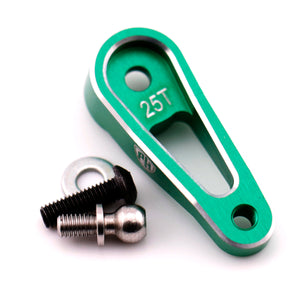 Powerhobby Aluminum 25T Servo Horn Green MST RMX 2.5