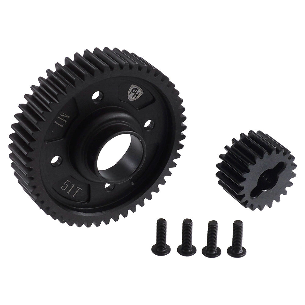 Powerhobby Center Diff Output Gear 51T & Input Gear 20T FOR Traxxas X-Maxx / XRT