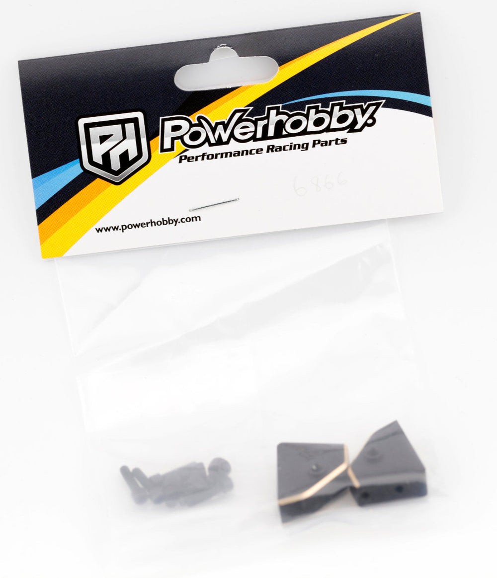 Powerhobby AR44 X25 Brass Leaf Mounts Front (2)