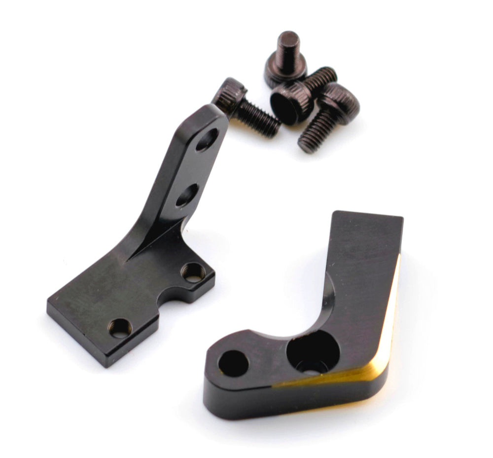 Powerhobby HD44 Brass Rear Leaf Mounts (2)