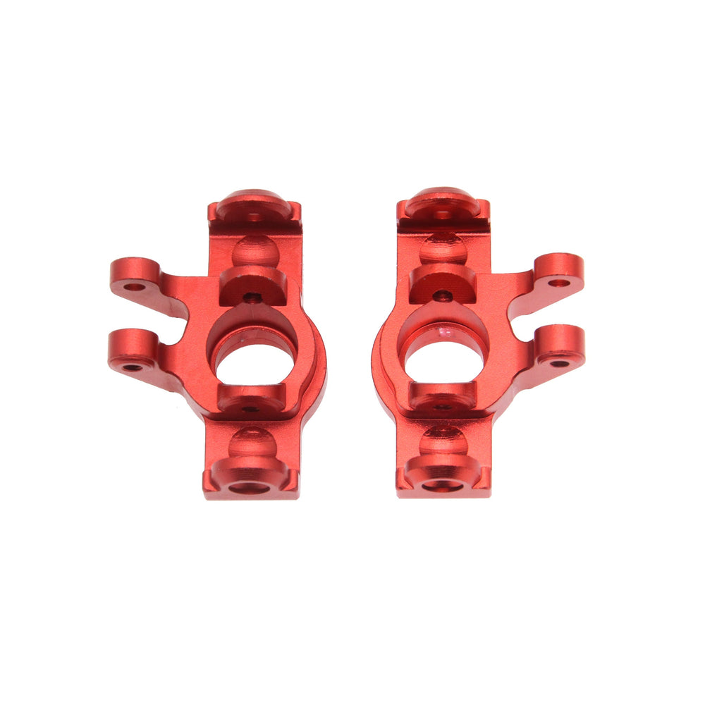 Powerhobby Aluminum Steering Knuckles Red Arrma Mojave Grom / Losi Nascar