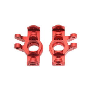 Powerhobby Aluminum Steering Knuckles Red Arrma Mojave Grom / Losi Nascar