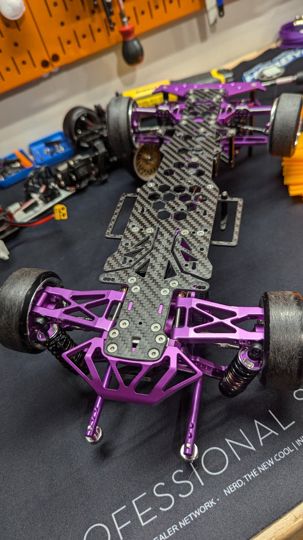 Powerhobby Aluminum Rear Bumper Red MST RMX 2.5