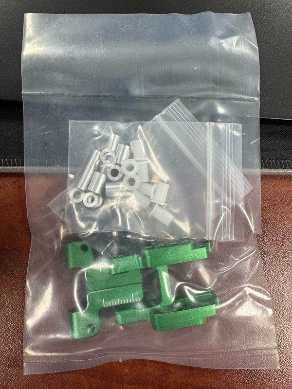 Powerhobby Aluminum Rear Suspension Adjustable Arms Green MST RMX 2.5