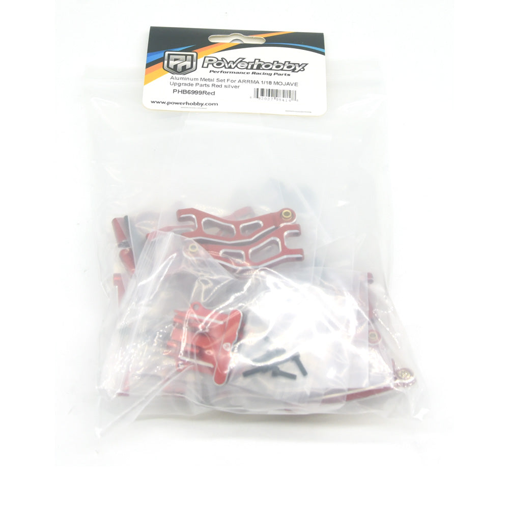 Powerhobby Aluminum Upgrade  Conversion Kit RED Arrma Mojave Grom