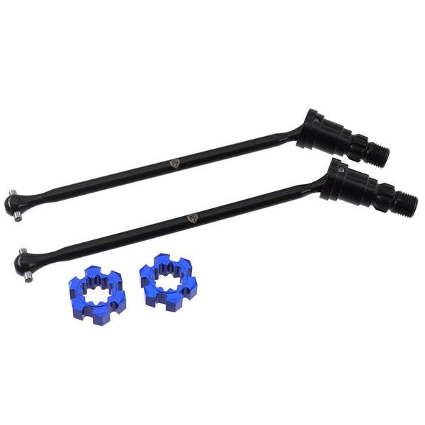 Powerhobby Heavy Duty Hardened Steel CVD Drive Shaft (2) FOR Traxxas X-Maxx 8S