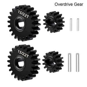 Powerhobby Hardened Steel 15T + 22T Portal Gears Redcat Ascent-18