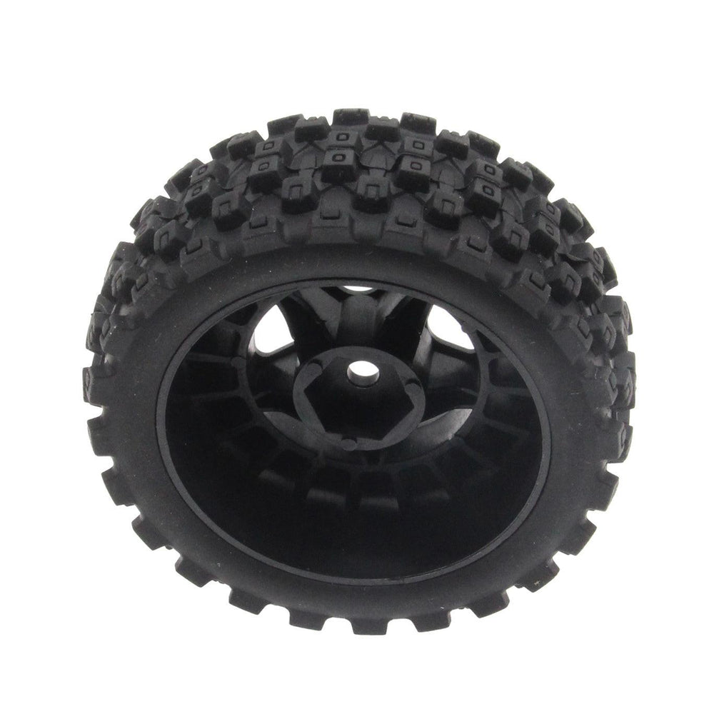 PowerHobby Mounted Tires / Wheels (4) Arrma Typhon Grom Black