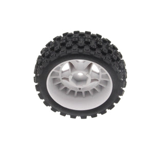 Mounte Tires / Wheels (4) Arrma Typhon Grom White