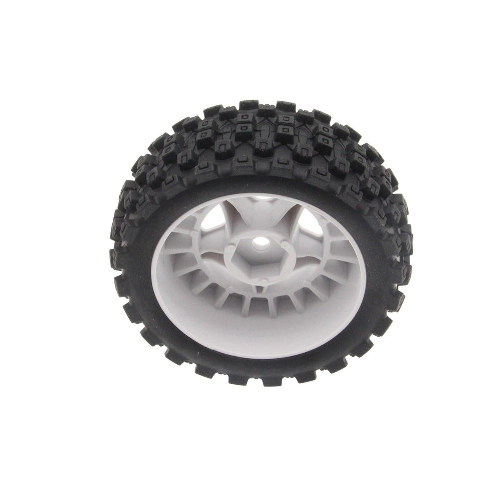 PowerHobby Mounte Tires / Wheels (4) Arrma Typhon Grom White