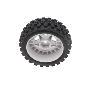 PowerHobby Mounte Tires / Wheels (4) Arrma Typhon Grom White