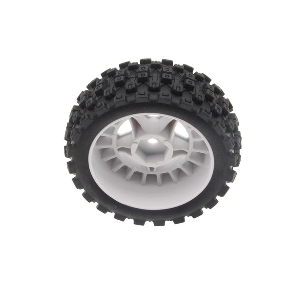 PowerHobby Mounte Tires / Wheels (4) Arrma Typhon Grom White