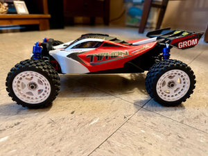 PowerHobby Mounte Tires / Wheels (4) Arrma Typhon Grom White