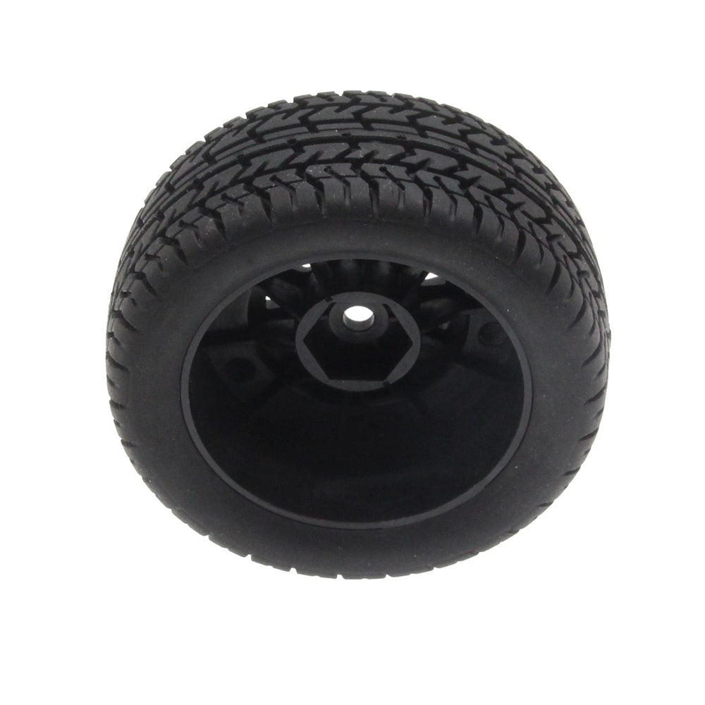 Mounted Tires / Wheels (4) Arrma Grom Granite Black
