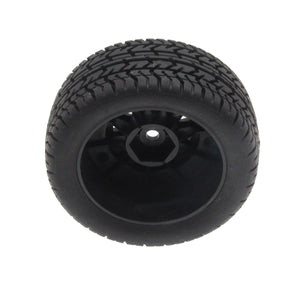 Mounted Tires / Wheels (4) Arrma Grom Granite Black