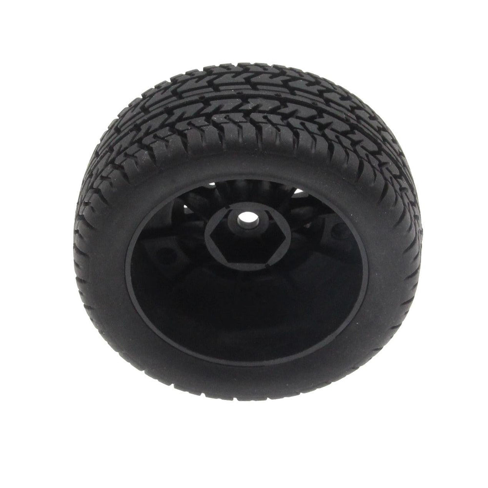 PowerHobby Mounted Tires / Wheels (4) Arrma Grom Granite Black