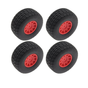 Mounted Tires / Wheels (4) Arrma Grom Granite Red