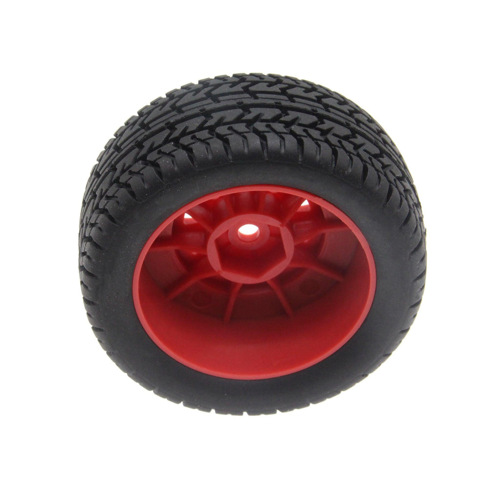 PowerHobby Mounted Tires / Wheels (4) Arrma Grom Granite Red