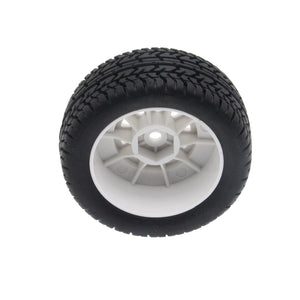 Mounte Tires / Wheels (4) Arrma Grom Granite White