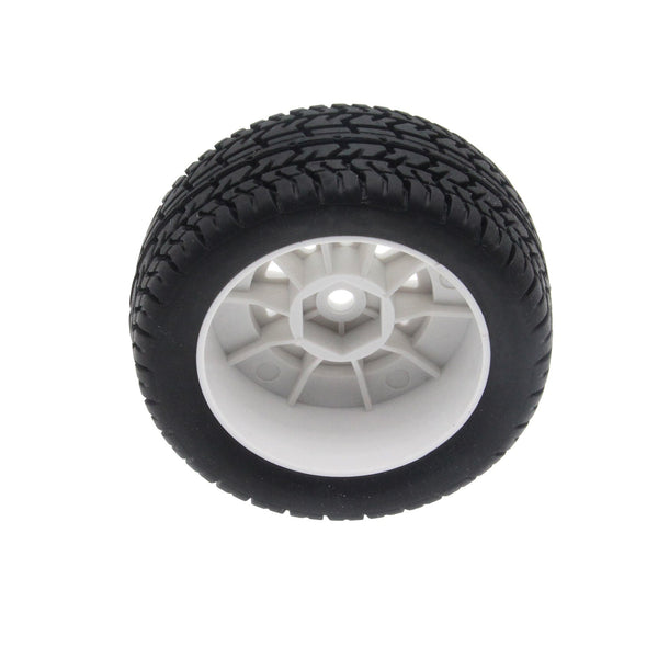 Mounte Tires / Wheels (4) Arrma Grom Granite White