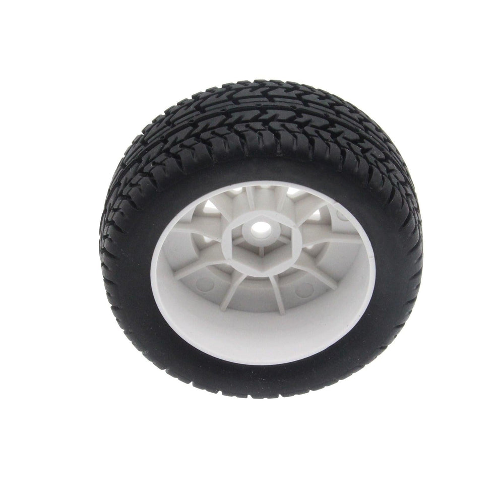 PowerHobby Mounte Tires / Wheels (4) Arrma Grom Granite White