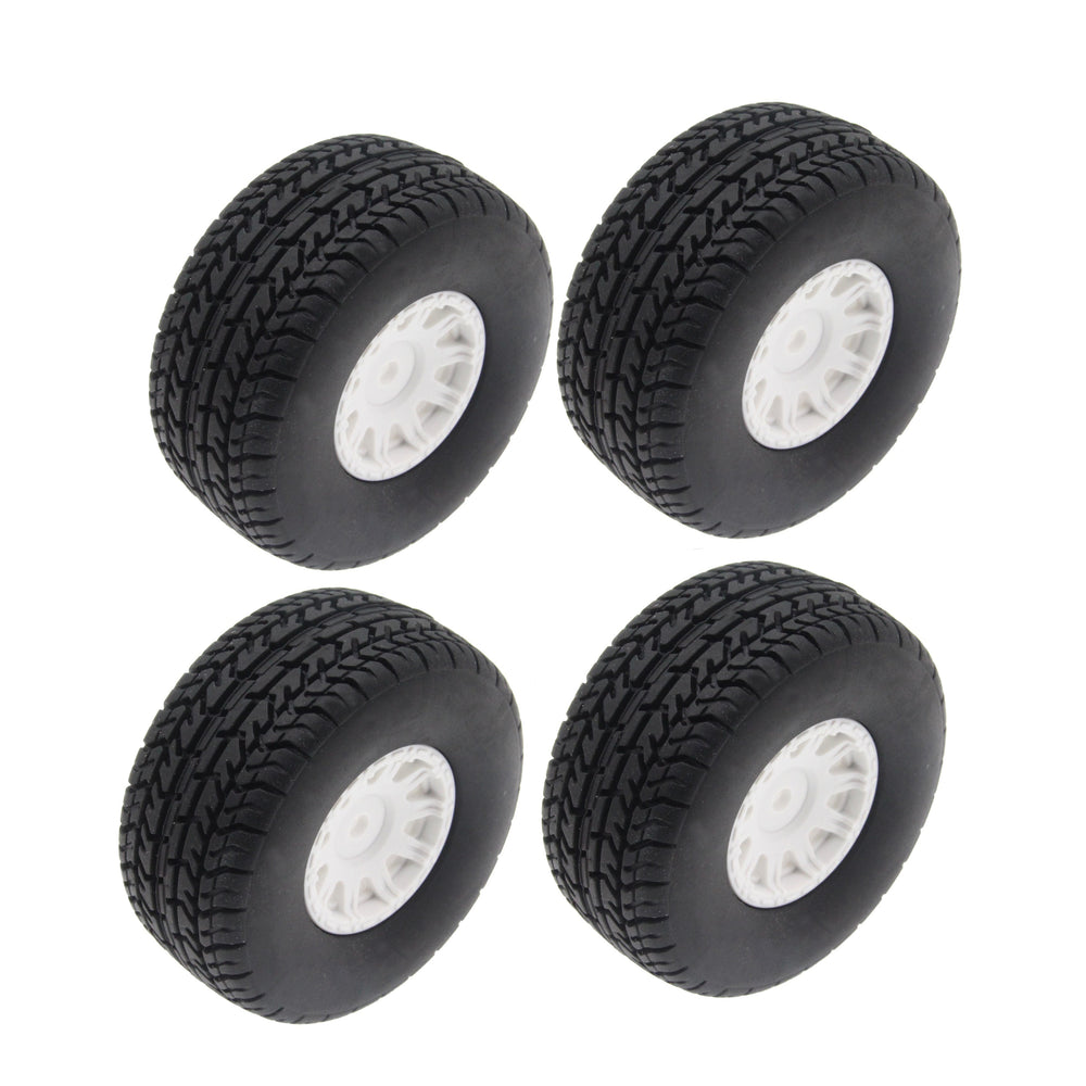 Mounte Tires / Wheels (4) Arrma Grom Granite White