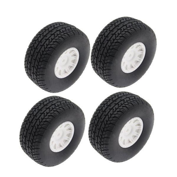 Mounte Tires / Wheels (4) Arrma Grom Granite White