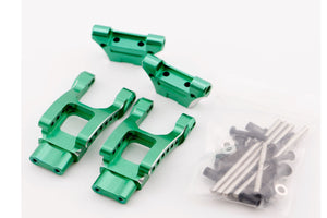 Powerhobby MB Aluminum Adjustable Rear Lower Arms Green MST RMX 2.5 / 2.0