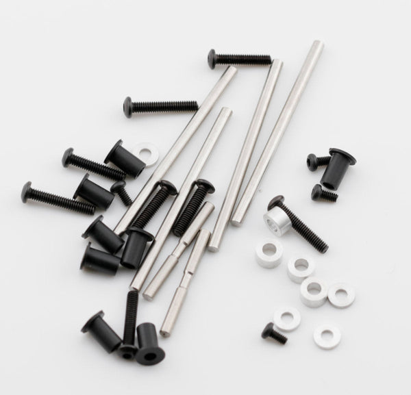 Powerhobby MB Aluminum Adjustable Rear Lower Arms Red MST RMX 2.5 / 2.0