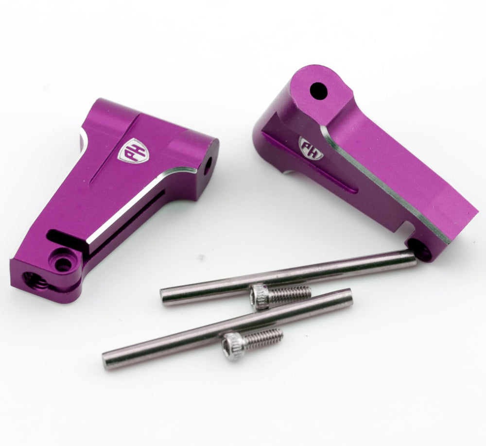 Powerhobby Aluminum Front Upper Arms Purple MST RMX 2.5 / 2.0