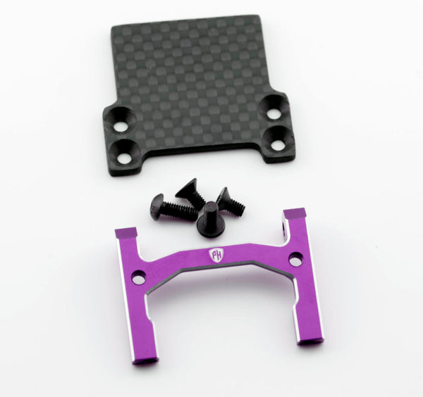 Powerhobby Carbon Fiber Rear ESC Mount Purple MST MRX / FRX