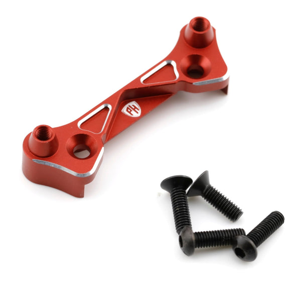 Powerhobby Aluminum Front Shock Tower Red Kyosho 1/10 Fazer Mk2