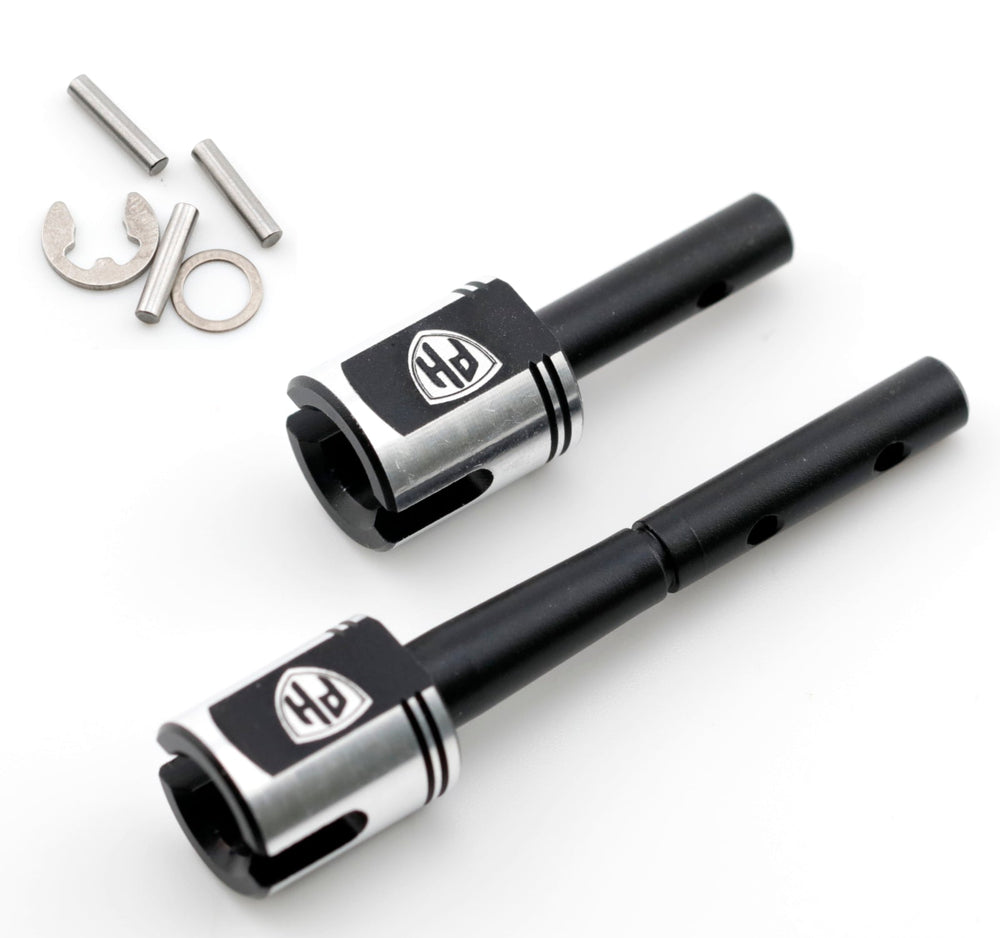 Powerhobby Aluminum Main Drive Shaft Joint Black Kyosho 1/10 Fazer Mk2