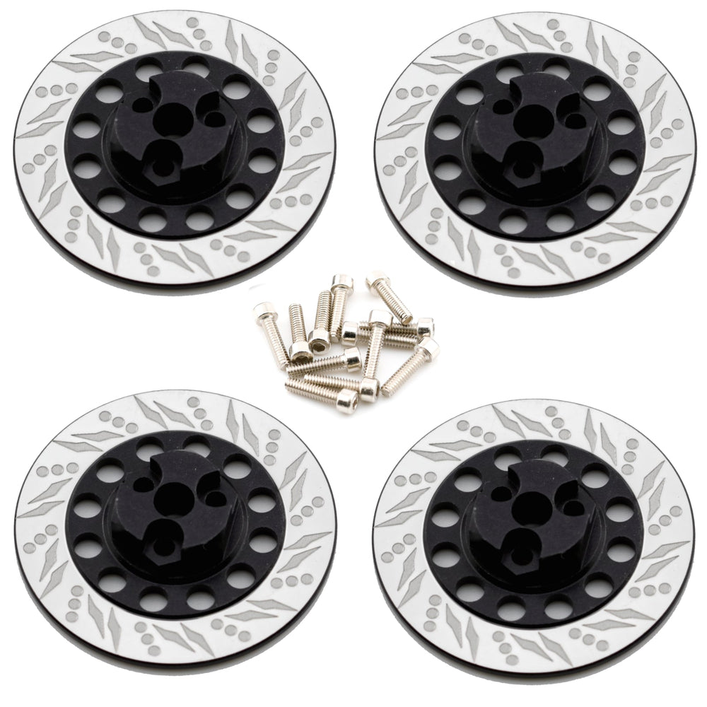 Powerhobby Dummy Disc Brake Hex Black FOR Kyosho Fazer