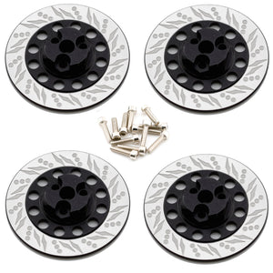 Powerhobby Dummy Disc Brake Hex Black FOR Kyosho Fazer