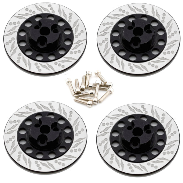 Powerhobby Dummy Disc Brake Hex Black FOR Kyosho Fazer