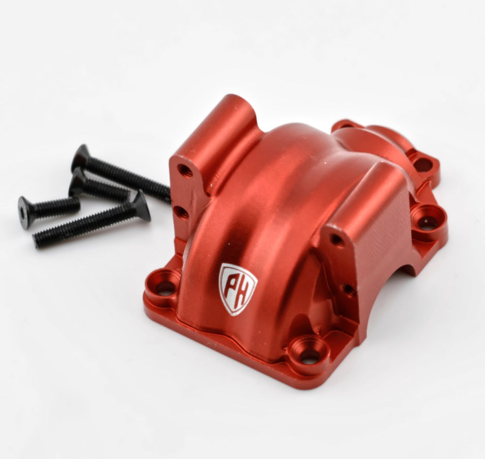 Powerhobby Aluminum Front Gearbox Cover Red Kyosho Fazer / Mad Van VE