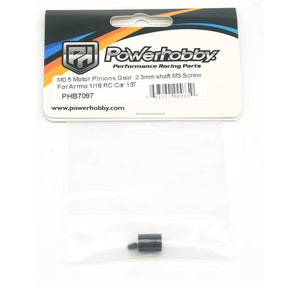 Powerhobby Mod 0.5 2.3mm Bore 13T Pinion Gear Fits Arrma Grom