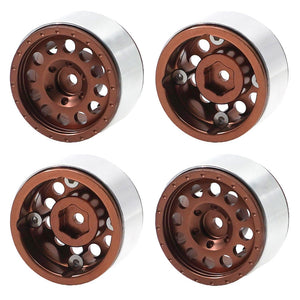 Powerhobby 1.0" Beadlock Wheels Bronze (4) 1/24 Rock Crawler