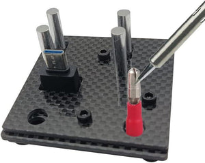 Carbon Fiber Soldering Jig Wire Station with Pocket Hole Jig