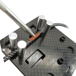 Carbon Fiber Soldering Jig Wire Station with Pocket Hole Jig