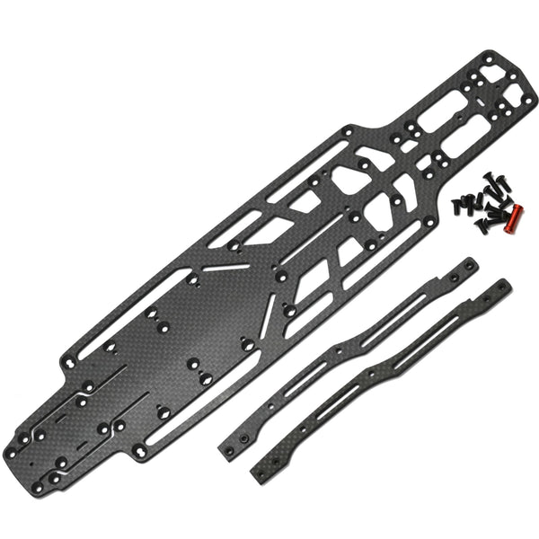 Powerhobby Lightweight Carbon Fiber Main Chassis w Upper Deck MST RMX 2.0 / 2.5