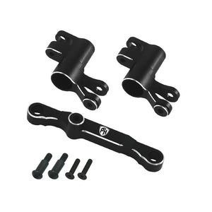 Powerhobby 7075 Aluminum Steering / Bellcrank Black FOR Traxxas Mini Maxx
